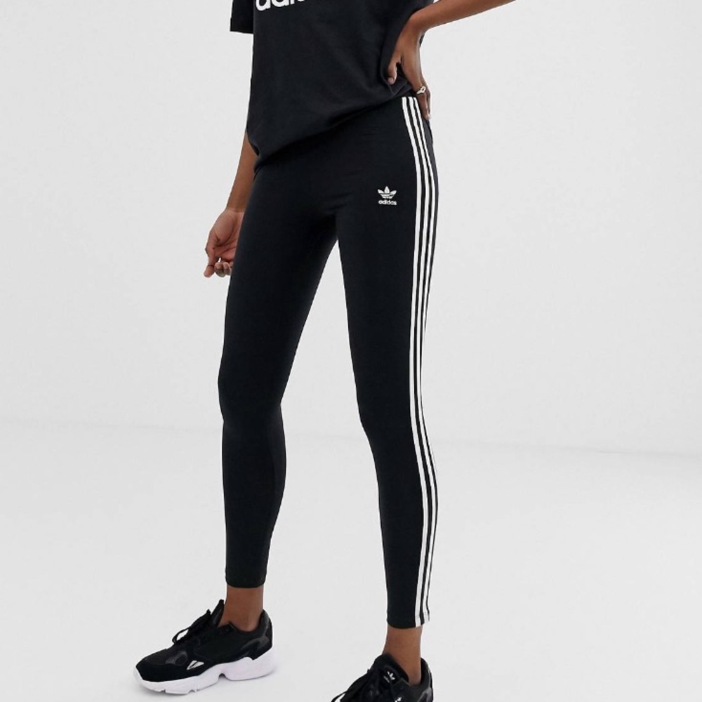 Adidas Three-Stripes Leggings